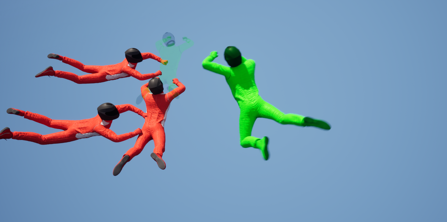 FS Formation Skydiving features